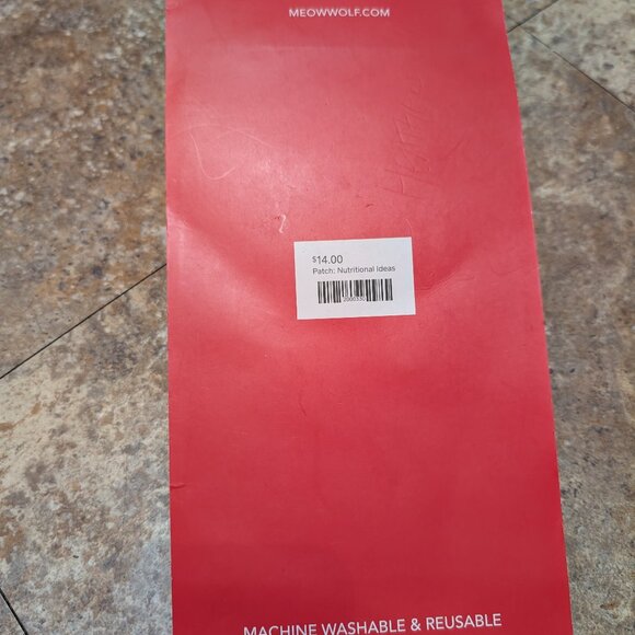 Meow Wolf Omega Mart Patch Nutritional Ideas Peel & Stick Patch - Picture 2 of 2